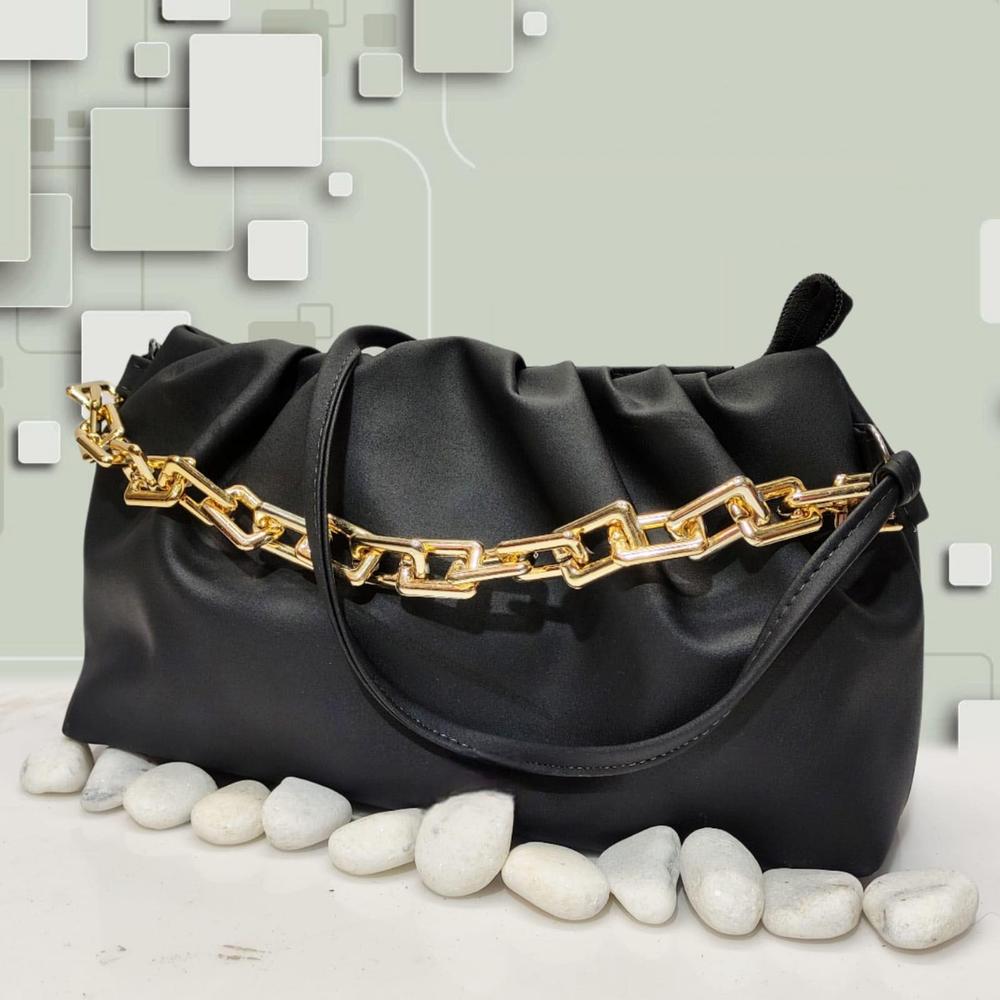 Women’s PU Leather Plain Handbag – Stylish & Durable Shoulder Bag for Everyday Use