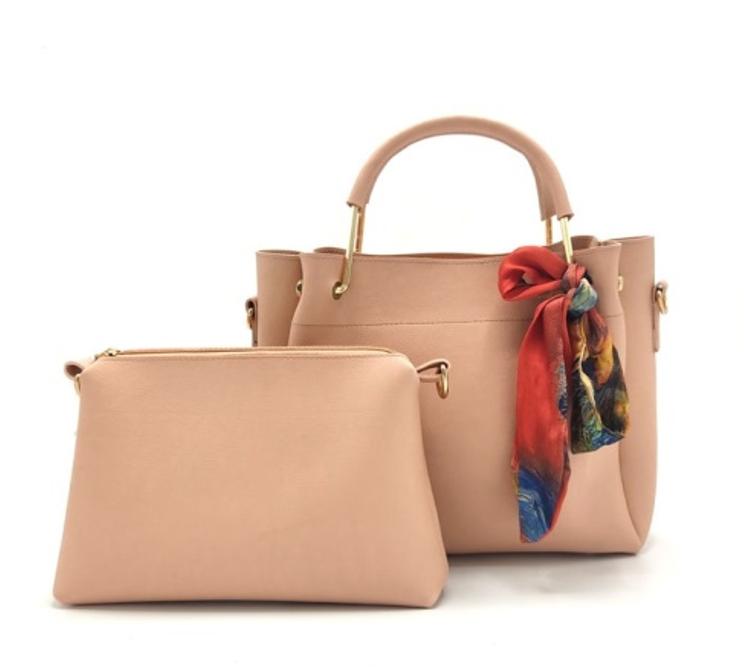 2 Pcs Stylish Handbag Set for Women
