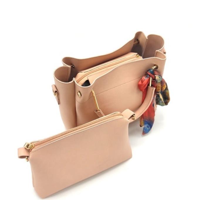 2 Pcs Stylish Handbag Set for Women