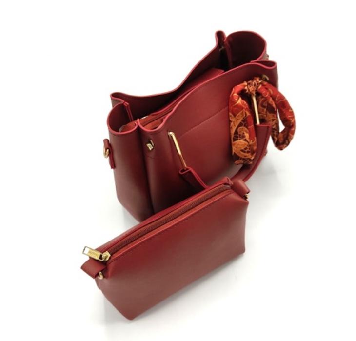 2 Pcs Stylish Handbag Set for Women