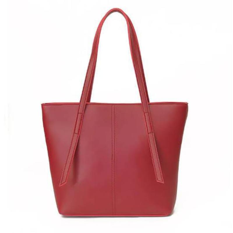 Stylish Printed PU Tote Bag