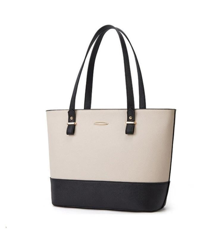 Premium PU Leather Textured Handbag Set for Women