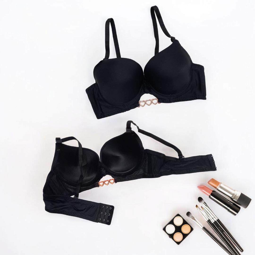 Multicolor Push Up Bra - Comfortable & Lightweight - 1 Pcs - Made of Malai Fabric