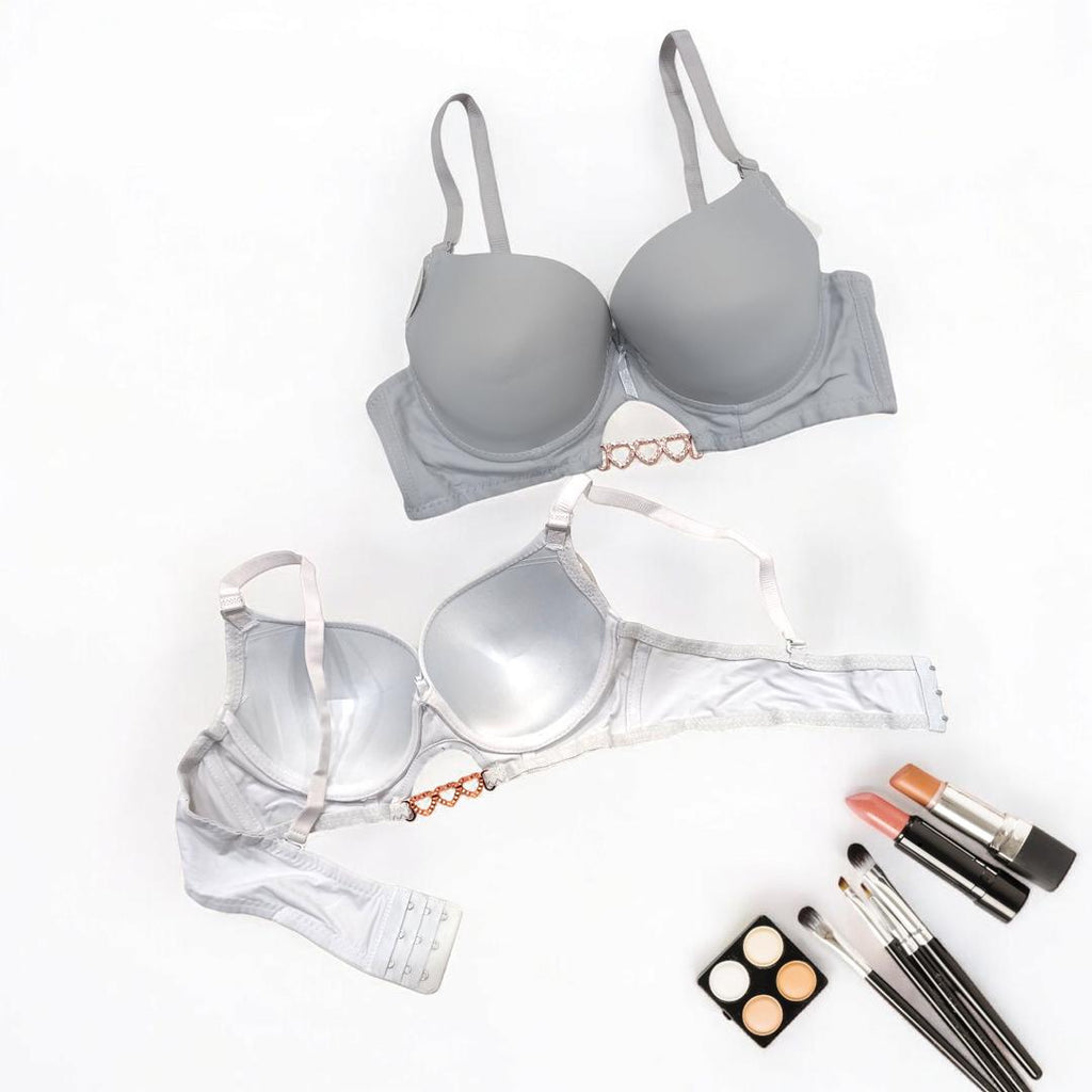 Multicolor Push Up Bra - Comfortable & Lightweight - 1 Pcs - Made of Malai Fabric
