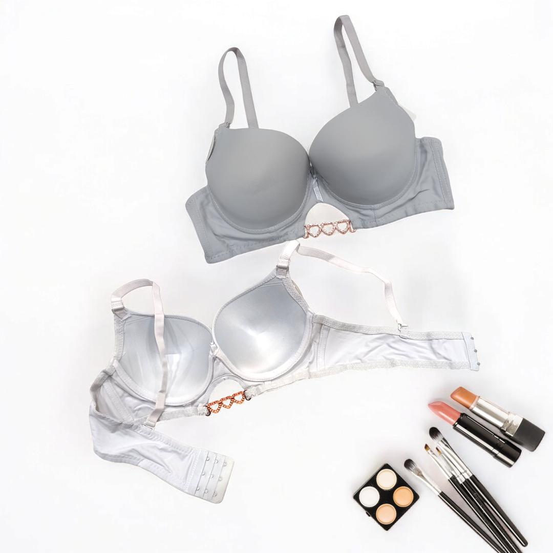 Multicolor Push Up Bra - Comfortable & Lightweight - 1 Pcs - Made of Malai Fabric