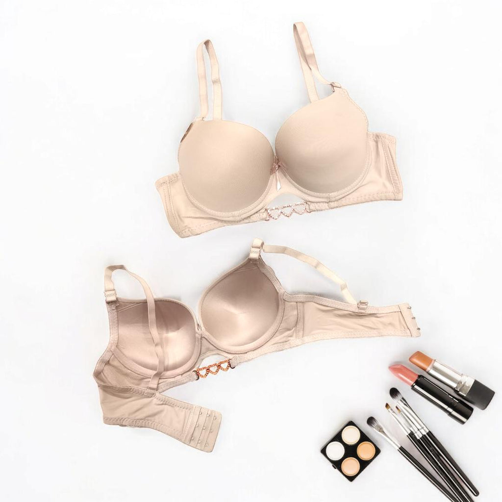 Multicolor Push Up Bra - Comfortable & Lightweight - 1 Pcs - Made of Malai Fabric