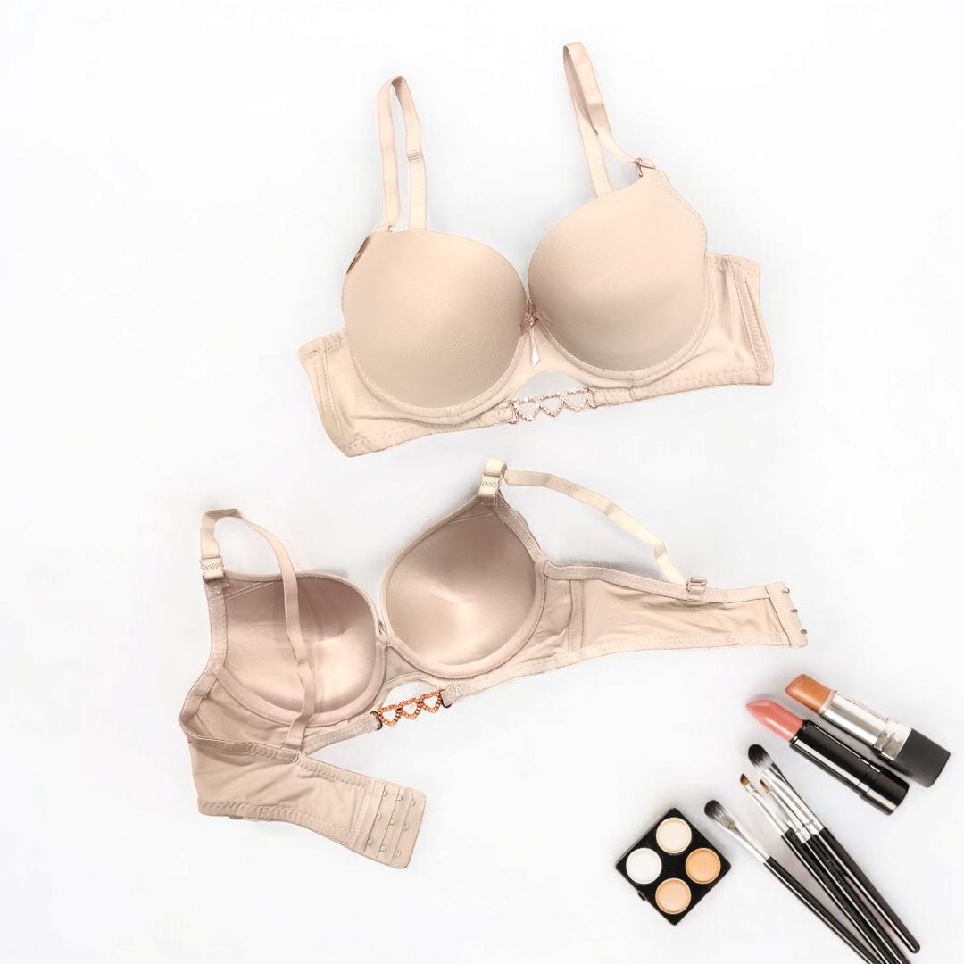 Multicolor Push Up Bra - Comfortable & Lightweight - 1 Pcs - Made of Malai Fabric