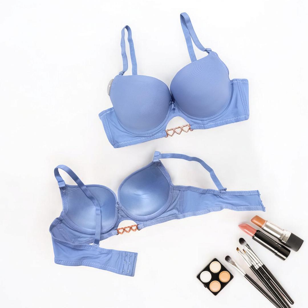 Multicolor Push Up Bra - Comfortable & Lightweight - 1 Pcs - Made of Malai Fabric