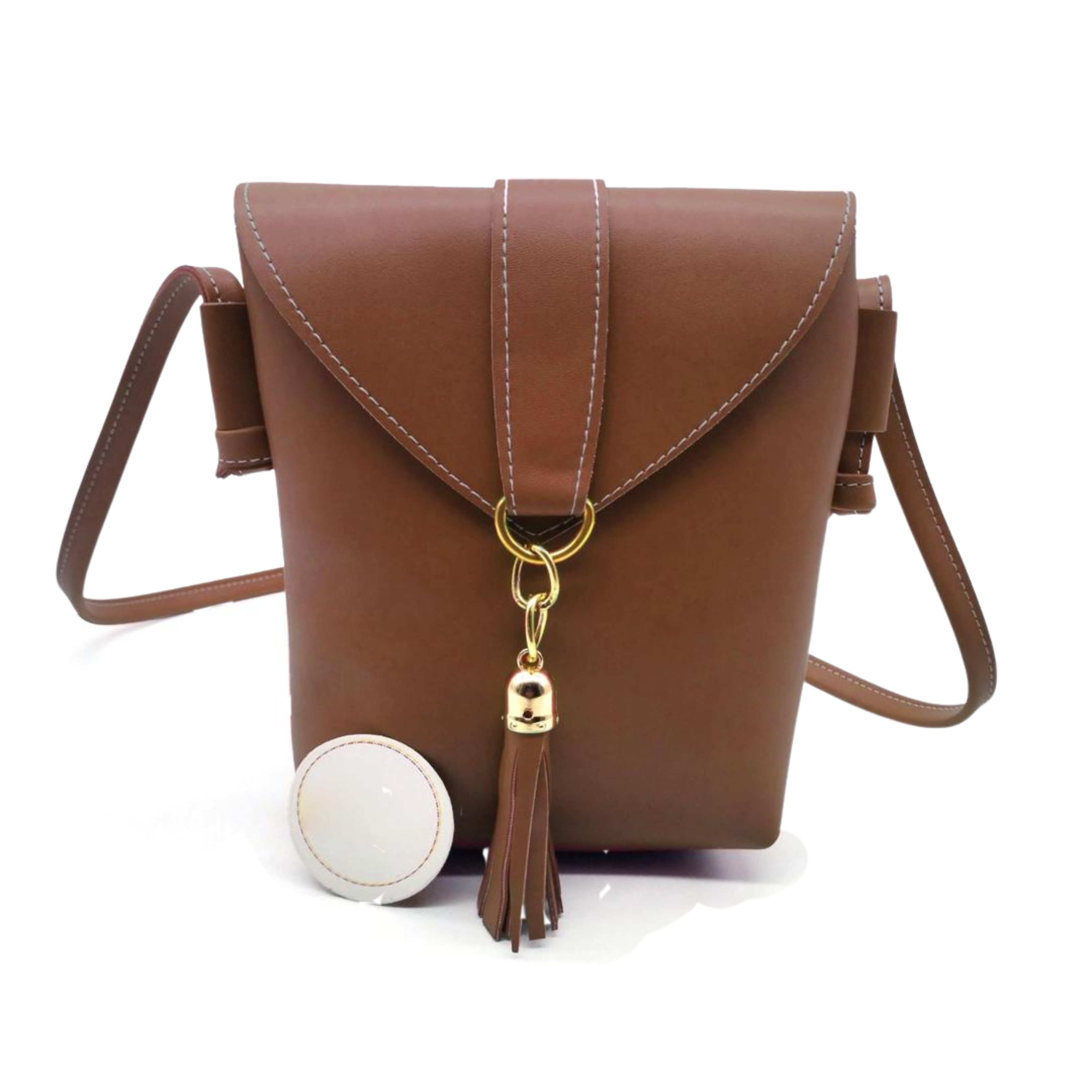 Elegant Women's PU Leather Plain Shoulder Bag – Chic, Lightweight & Versatile