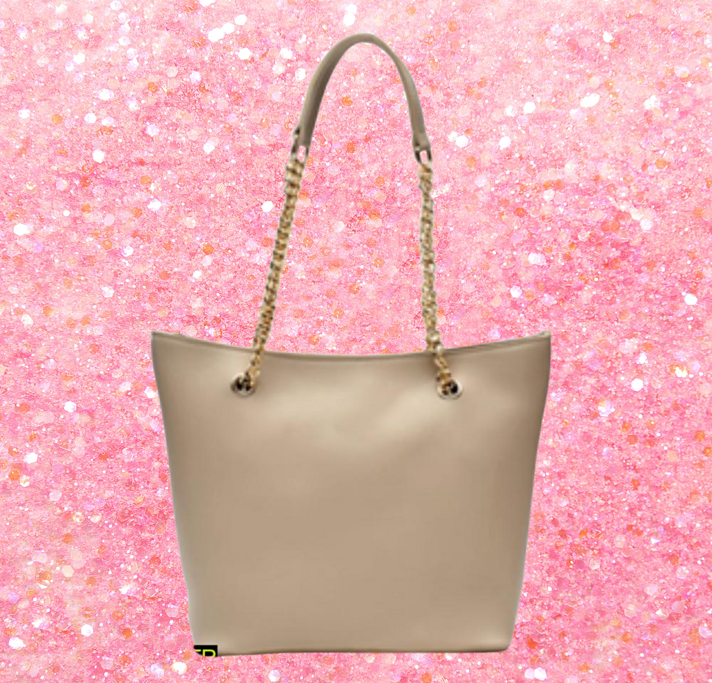 Women’s PU Leather Plain Tote Handbag – Stylish & Spacious