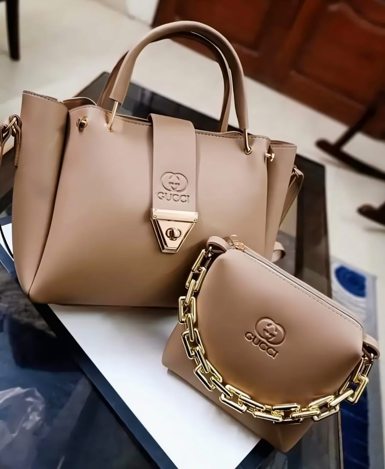 2 PIECE STYLISH BAG SET